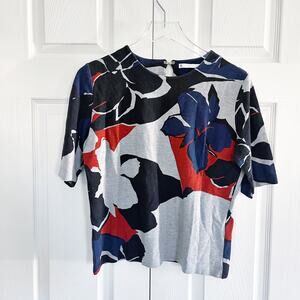 Boss Hugo Boss Floral Ponte Knit Top